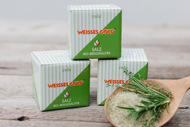 WEISSES GOLD® BIO BergKräutersalz 180g